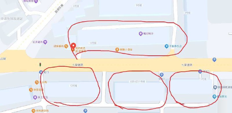 济南 匠厨附近居民楼体验。导航